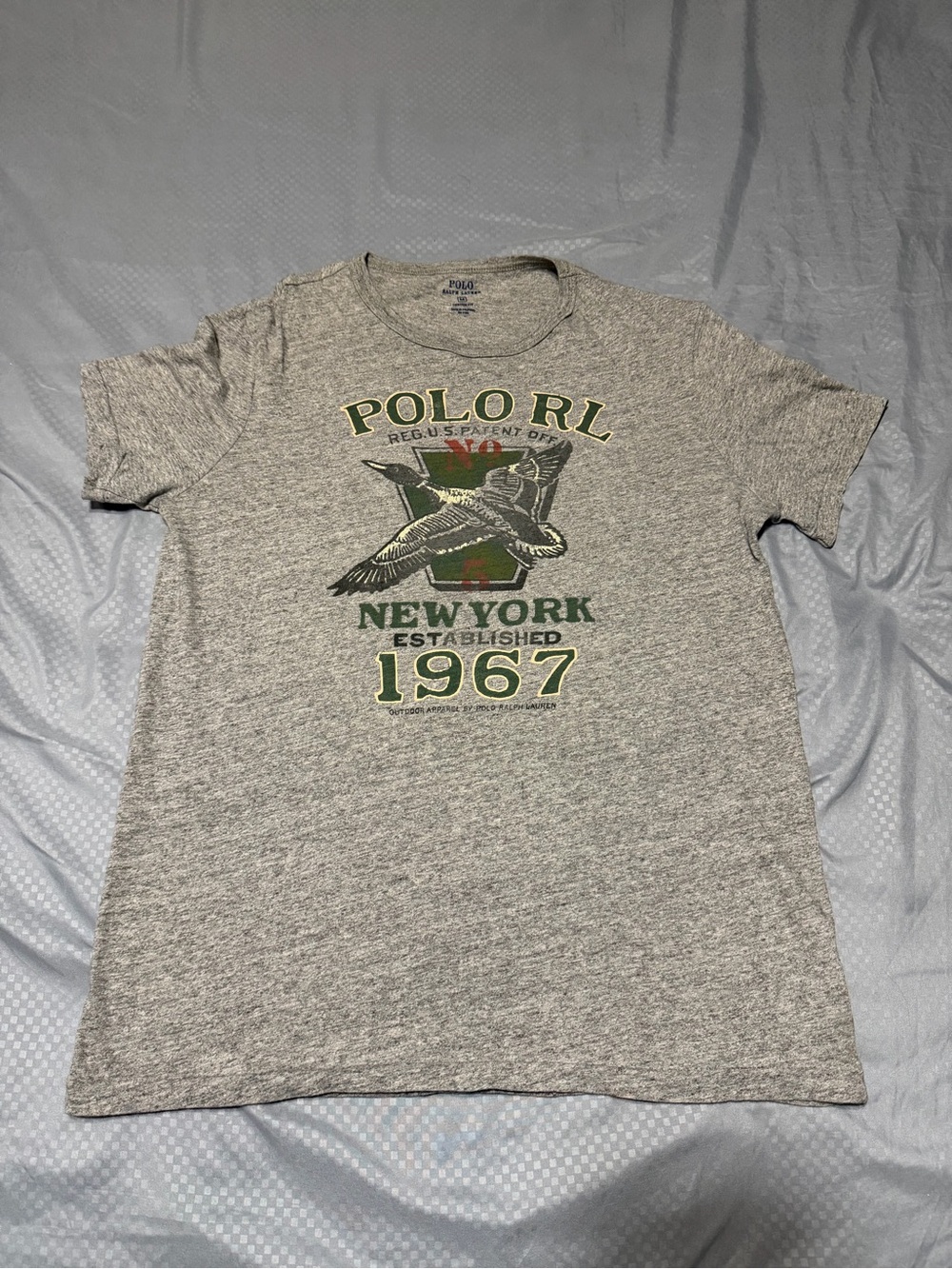 Size M - Polo Ralph Lauren New York 1967 Duck Hunting Flying Mallard Custom Fit